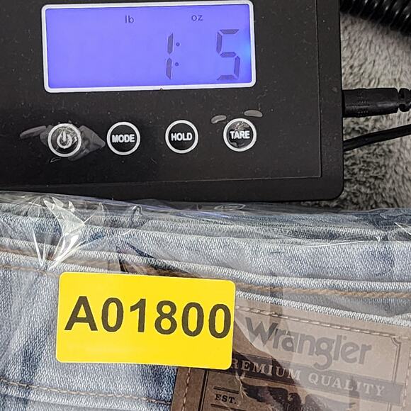 Wrangler Jeans Mens 30x30 Blue Relaxed Fit Bootcut Stretch Denim Western Casual - Picture 13 of 13